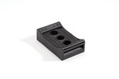 HEBOFIX voet voor klittenband 30 mm (2 stuks) - Zwart - Bevestiging klittenband - Klittenband bevestigen - Kabelbinder