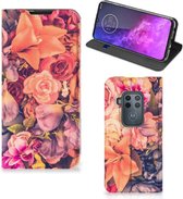 Motorola One Zoom Smart Cover Bouquet de fleurs