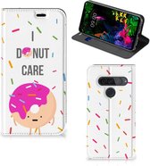 LG G8s Thinq Flip Style Cover Donut Roze