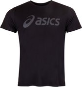 Asics Silver  Sportshirt - Maat M  - Mannen - zwart