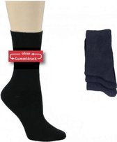 Superzachte modal sokken – Niet knellend boord – Maat 39/42 – 3 packs – zwart