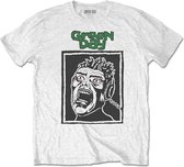 Green Day - Scream Heren T-shirt - M - Wit