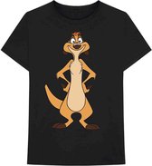 Disney The Lion King - Lion King - Timon Stand Heren T-shirt - M - Zwart