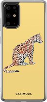 Samsung S20 Plus hoesje siliconen - Leo wild | Samsung Galaxy S20 Plus case | multi | TPU backcover transparant