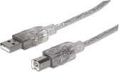 Manhattan USB 2.0 A Male naar USB 2.0 B Male - 1.8 m