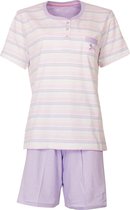 Tenderness dames shortama lavendel paars TESAD1802A - Maten: L