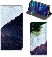 Stand Case Huawei Y7 hoesje Y7 Pro (2019) Sea in Space