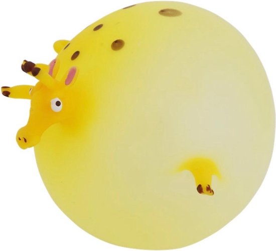 Dierenballon-stuiterbal-speelbal-opblaasbaar-herbruikbaar- 25cm groot-speelballon- willekeurige levering