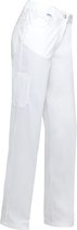 De Berkel damespantalon Thea-44-wit stretch