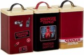 FUNKO Stranger Things: Retro Logo Kitchen Storage Set