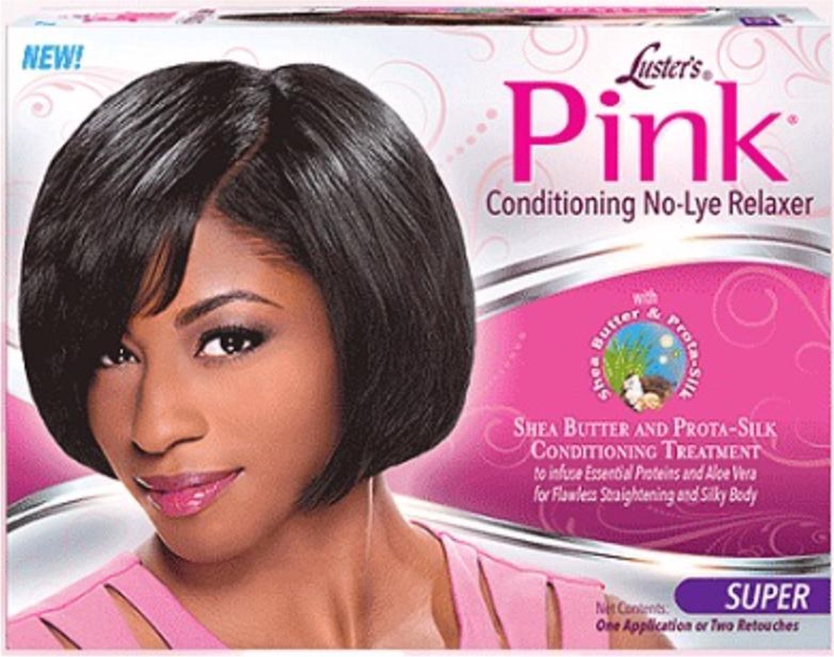 Conditioner Luster Pink Relaxer Kit Super