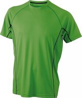 James & Nicholson Heren Hardloopshirt - Groen - Large
