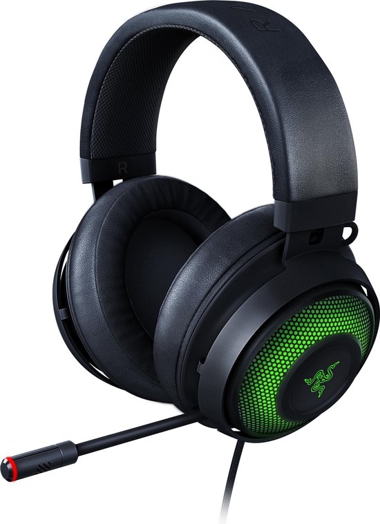 hoop Gouverneur Reusachtig Razer Kraken Ultimate Surround Sound Gaming Headset - Zwart - PC | bol.com