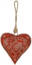 Clayre & Eef Hanger hart 16x16 cm
