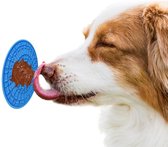 Voermat hond- Likmat hond - Anti schrok mat hond - Snuffel eet mat hond - Langzaam eet mat - Blauw - Maat: One size