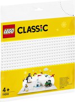 LEGO Classic Witte Bouwplaat - 11010