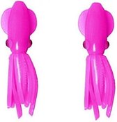 Black Cat squid lure | pink | 15cm | 2 st