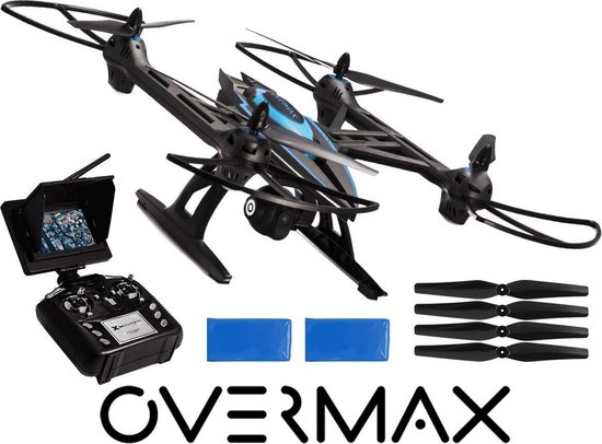 Overmax X-bee-7.2 drone - incl HD Gimbal-FPV-Altitude Hold en extra's |  bol.com