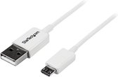 StarTech 0,5 m witte micro USB-kabel - A naar micro B