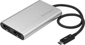 StarTech.com Thunderbolt 3 naar Dual DisplayPort adapter 4K 60Hz Mac en Windows compatibel