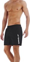 Speedo Scope Watershort Heren Zwembroek  - Zwart/Wit  - Maat S