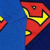 DC Comics Superman Logo T-Shirt Volwassenen Donker en Lichtblauw