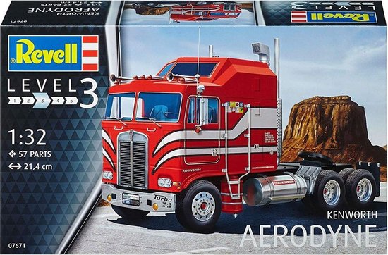 Camion américain Kenworth W-900 1/25 Revell - 07659