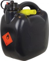 Carpoint Jerrycan Met Flexibele Vulslang 5 Liter Kunststof Zwart