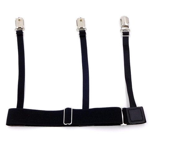 Shirt bretels - Kleding accessoire - overhemd bretels - In broek houden -  Houder -... | bol.com