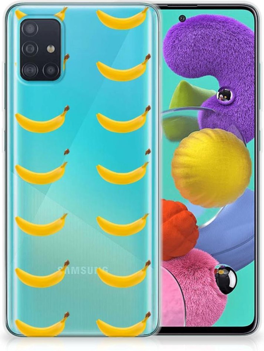 Samsung Galaxy A51 Siliconen Case Banana