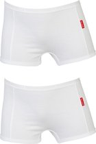 Claesen's® - Meisjes Boxershorts 2-pack Wit - White - 95% Katoen - 5% Lycra