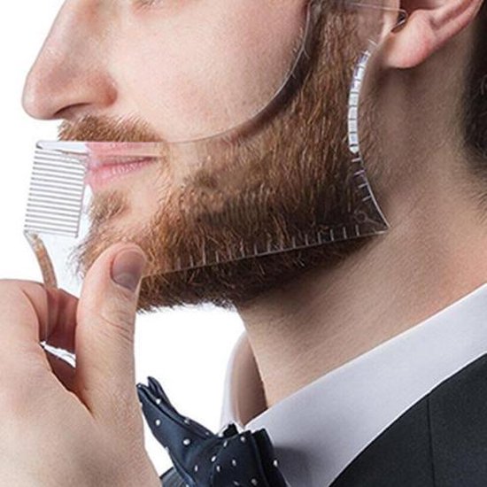 WiseGoods - Premium Baard Mal - Beard Shaper - Scheer Mal - Styling -  Trimmen - Kam -... | bol