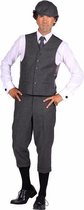 SATINIOR 1920s Mens Costume 20s Halloween Cosplay Accessories Outfit with  Gangster Vest Hat Pocket Watch Suspenders Tie(Gray, XX-Large) - Yahoo  Shopping