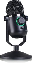 Thronmax – MDrill Dome Plus Gaming Streaming en Studio microfoon – Diep Zwart – 96 KHz – PC/PS4