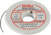 Weller Soldeertin met Harskern - Ø1mm - 25gr