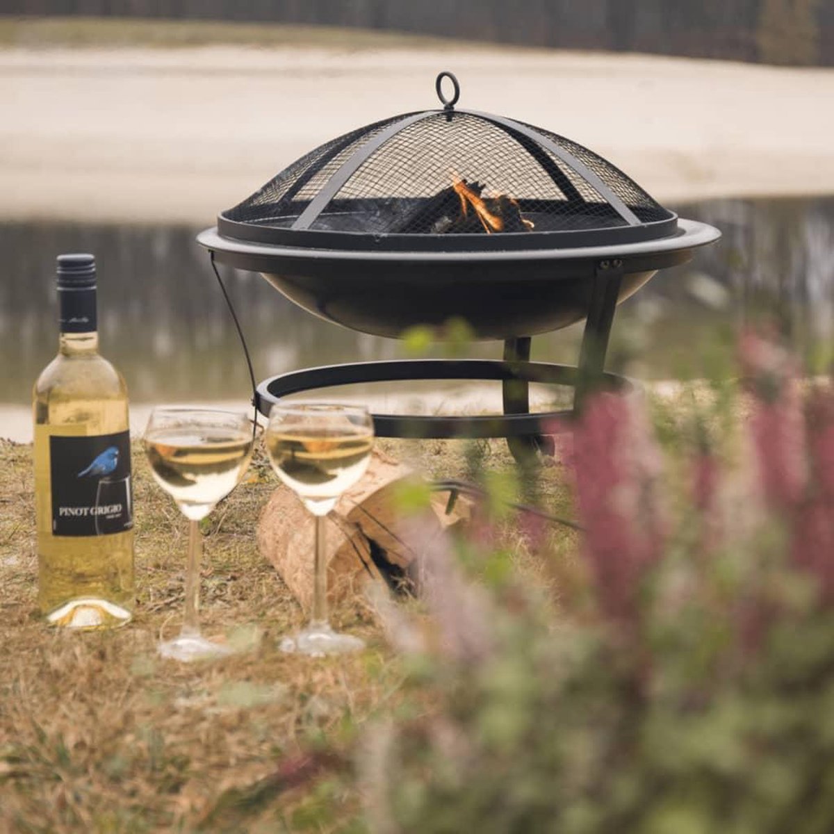 RedFire Atlanta Fire Bowl - Ø 51 cm - Black