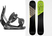 Nidecker play 162Wide - snowboardset incl. flow binding