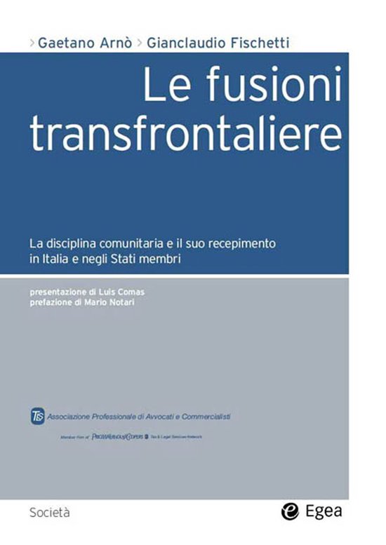 Le fusioni transfrontaliere - cover