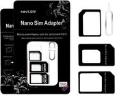 Ninzer Nano 3-in-1 SIM Card / Kaart Adapter Set met Kaartslot Opener