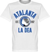 Atalanta Bergamo Established T-Shirt - Wit - 3XL