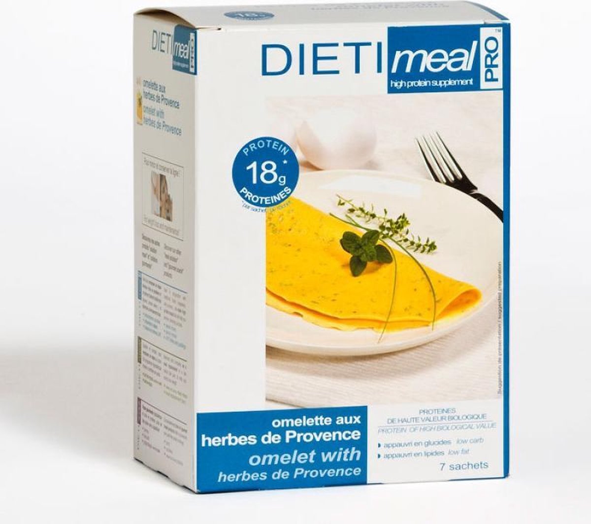Goedkoopste Dieti Omelet Fijne Kruiden - 7 stuks - Maaltijdvervanger
