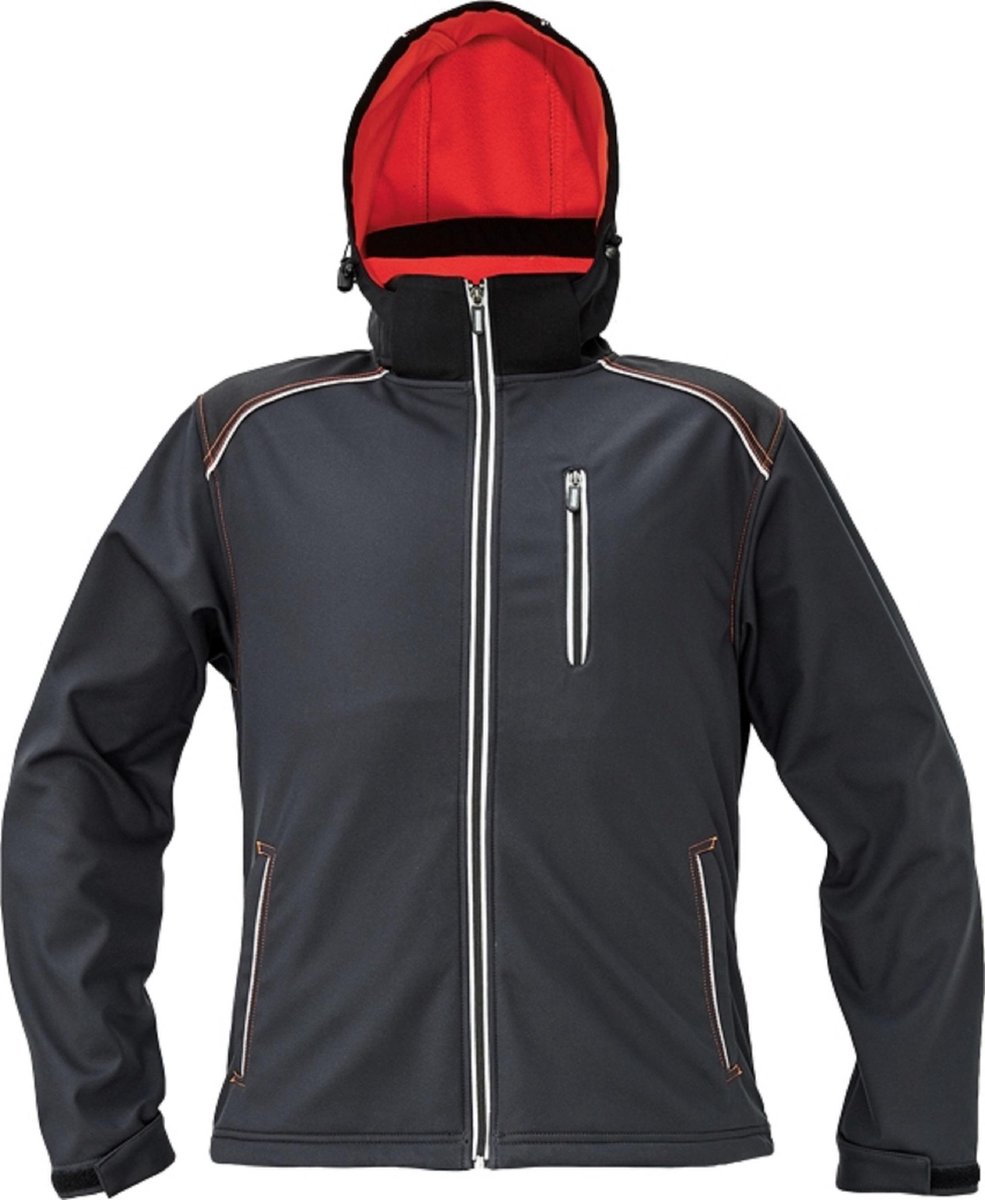 Knoxfield softshell jack Antraciet