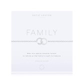 Katie Loxton Armband - 925 zilver - Infinity - Family