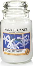 Bol.com Yankee Candle Large Jar Geurkaars - Midnight Jasmine aanbieding