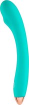 Cloud 9 G-Spot Slim Flexibele Vibrator - Groenblauw