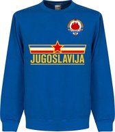 Joegoslavië Team Sweater - Blauw - M