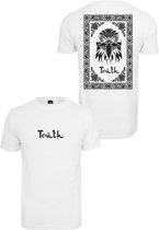 Heren mannen Truth T-Shirt wit