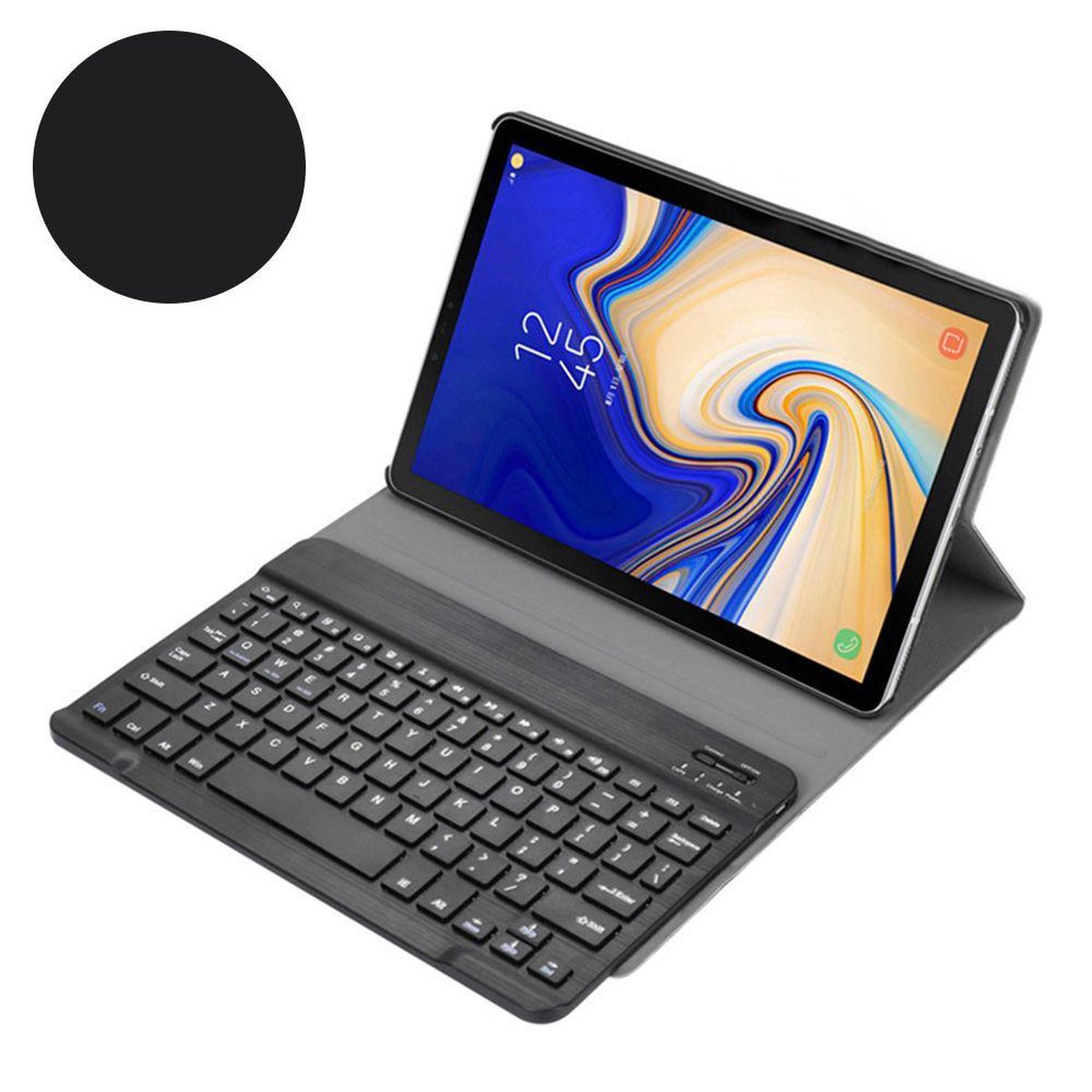 bang Kiwi Observatorium Samsung Galaxy Tab A 10.1 2019 Toetsenbord Hoes - Bluetooth Keyboard Cover  Business... | bol.com
