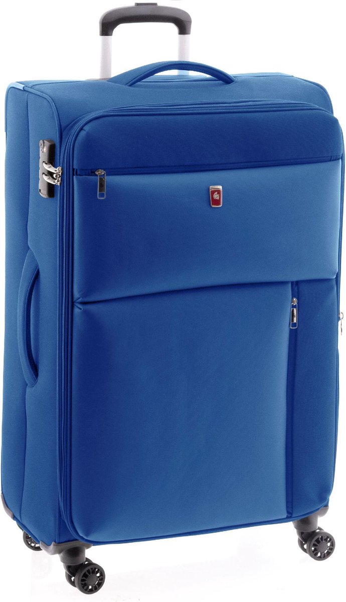 Gladiator Arctic Large Koffer Expandable - 78 cm - TSA slot - Blauw