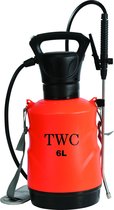 Elektrische drukspuit 6 liter - TWC (incl. gratis lans 70cm) - Li ion battery